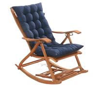 EnxJire Cojín para terraza 1 cojín reclinable for Silla de jardín al Aire Libre, Color sólido, Suave y Grueso, for Asiento Mecedora, con Respaldo Alto(Color 4,53x53cm)