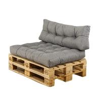 EnxJire Cojín para terraza Almohada Sofá Cojín de Suelo Cabecera Triangular Grande Cama Descanso Confort Cintura Soporte Cuña(Light Grey-1,120x40x10cm)