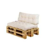EnxJire Cojín para terraza Almohada Sofá Cojín de Suelo Cabecera Triangular Grande Cama Descanso Confort Cintura Soporte Cuña(Beige,60x40x10cm)