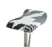 EnxJire Funda para Taburete de Bar Bar Counter Stool Chair Covers with Backs, Washable Square Swivel Barstool Seat Slipcover with Elastic Bottom(Color 24)