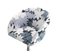 EnxJire Funda para Taburete de Bar Bar Low Back Stool Chair Printed Elastic Cover Jacquard Bedroom Restaurant Hotel Dining(Color 24)