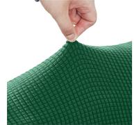 EnxJire Funda para Taburete de Bar Solid Color Short Back Chair Seat Covers Hotel Bar House Armchair Polyester for Home(Color 10)