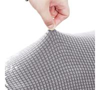 EnxJire Funda para Taburete de Bar Solid Color Short Back Chair Seat Covers Hotel Bar House Armchair Polyester for Home(Color 4)