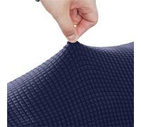 EnxJire Funda para Taburete de Bar Solid Color Short Back Chair Seat Covers Hotel Bar House Armchair Polyester for Home(Color 9)