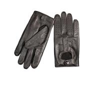 EnxJire Guantes de Conducir de Cuero Guantes de motociclismo for hombre, una sola capa, finos, huecos, for primavera y otoño, for conducir un coche(Color 3,11)