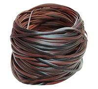 EnxJire Ratan Rollo Mimbre Material Tejido de ratán sintético de 32 m Utilizado for Tejer y Reparar ratán for sillas, mesas y hamacas(Coffee)