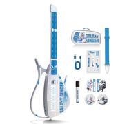 Enya CYBER-G Guitarra Smart Sin Cuerdas - Innovadora Silent & E-Guitarra con Teclas LED, Drum & Bass, Cientos de Presets, Hojas de Acordes Interactivas App Aprender, Practicar y Actuar - Luo Tianyi