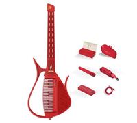 Enya CYBER-G Guitarra Smart Sin Cuerdas - Innovadora Silent & E-Guitarra con Teclas LED, Drum & Bass, Cientos de Presets, Hojas de Acordes Interactivas App Aprender, Practicar y Actuar - Hua Chenyu