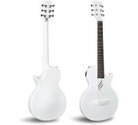 Enya Nova Go SP1 Guitarra Electroacústica de 35 pulgadas (blanca)