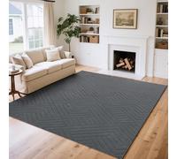 Enyhom Alfombra Salon Grande 200 x 300 cm, Efecto 3D Pelo Corto Alfombra Dormitorio Habitacion Lavable Antideslizante Moderna Tapete Sala Geométrico Tapete Quarto para Comedor, Habitación Infantil