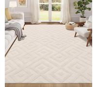 Enyhom Alfombra Salon Lavable a Máquina 160 x 220 cm, Grande Suave Alfombras de Habitacion Geométrica Alfombra Dormitorio Moderno Tapete Quarto Antideslizante Tapete Sala para Cocina, Comedor, Salon