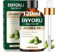 ENYORLI Aceite de Jojoba 120ml Prensado en Frío para Rostro y Cabello Seco