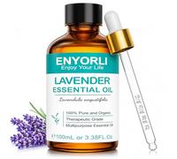 ENYORLI Aceite Esencial de Lavanda 100 ml para Difusor y Cuidado Diluido