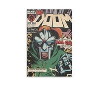 ENYPOLIS MF Doom - Póster retro e impresiones sobre lienzo, para decoración de habitación, sin marco, 30 x 45 cm