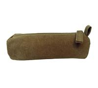 Enyuwlcm Estuche de Lona Pesada portátil Compacto Simple con Cremallera y Bolsa de Medicina pequeña Duradera, 1 Paquete de Color Caqui