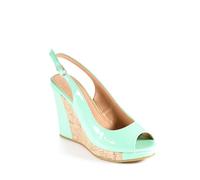 Enza Nucci Sandalia, Verde, 41 EU