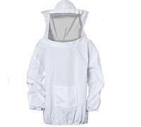 Enzege traje de Apicultura, Chaqueta para Apicultura, Traje súper Grueso bañador de Velo Plegables Cerca Delantal