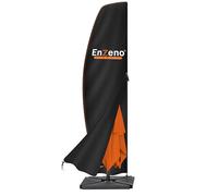 Enzeno Funda para sombrilla, Funda Protectora para sombrilla, Resistente al Agua, de 2 a 4 m, con Cremallera, antiUV, Resistente al Viento y a la Nieve, (265x40/70/50 cm)
