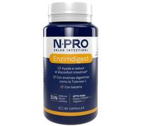 Enzimdigest, complemento enzimático para digestión - Enzimdigest 60 cápsulas N-PRO