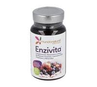 Enzivita Mundo Natural 30 Cápsulas - Pack de 2 Unidades, Formato Ahorro de Enzimas Digestivas de Alta Actividad Biológica y Extractos Botánicos
