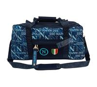 Enzo Castellano - Bolsa de gimnasio con el escudo del Nápoles y campeones de Italia, correa ajustable de Enzo Castellano, producto oficial