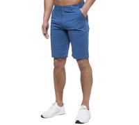 Enzo Hombre Chino Shorts de Algodón Verano Playa Pantalones Corte Normal