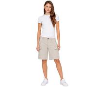 Enzo Pantalones Cortos Cargo Mujer Cintura Media Denim Negro Azul Piedra