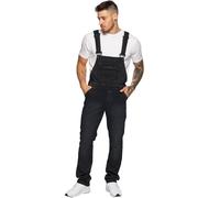 Enzo Pantalones Dungarees Jeans Denim Overoles Mono Casual Para Trabajo Pesado