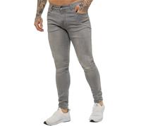 Enzo Vaqueros Pitillo Hombre Delgado Elástico Flex Pantalones Algodón GB Tallas