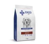 ENZO VET HEPATIC: Pienso seco dietético completo para perros con enfermedades hepáticas, 3 kg