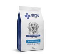 ENZO VET HYPOALLERGENIC: Pienso seco dietético y completo para perros con intolerancias alimentarias y alergias, 3 kg