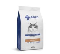 ENZO VET URINARY: Pienso seco dietético y completo para gatos con enfermedades del tracto urinario, 400 g