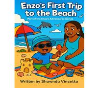 Enzo's First Trip to the Beach Coloring Book: Part of the Enzo's Adventures Series