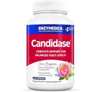 Enzymedica, Candidasa, enzimas digestivas para un apoyo de limpieza suave, salud intestinal y digestión, 120 unidades