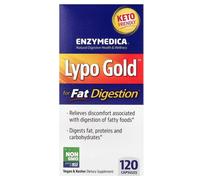 Enzymedica Lypo Gold, Enzimas digestivas - 120 cápsulas