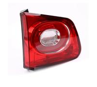 Eofooq Carcasa la luz trasera Cubierta Trasera Coche Para Vw Para Tiguan 2010-2012 Lámpara Antiniebla Freno Marcha Atrás Sin Bombilla Cubierta luz trasera Carcasa transparente(Left Inner)
