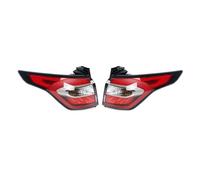 Eofooq Carcasa la luz trasera Luz Trasera Para Ford Para Kuga 2017-2019 Luces Traseras Para LED Lámpara Estilo Coche Antiniebla Cubierta luz trasera Carcasa transparente(Outer Right)