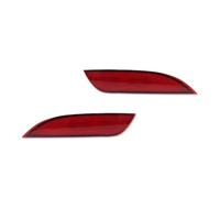 Eofooq Carcasa la luz trasera Reflector Parachoques Traseras/de Freno Señal Giro Secuencial Antiniebla Para Ford Para Focus Hatchback 2015-2018 Cubierta luz trasera Carcasa transparente