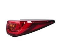 Eofooq Carcasa la luz trasera Trasera Exterior Coche Para Infiniti Para QX60 2016-2020 Para LED Freno Trasero Antiniebla 265459NC0A 265559NC0A Cubierta luz trasera Carcasa transparente(Outside Right)