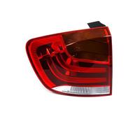 Eofooq Carcasa la luz trasera Trasera Para X1 Para E84 2008-2015 Freno Izquierdo Derecho Señal Giro Lámpara Marcha Atrás Piezas Cubierta luz trasera Carcasa transparente(Left Outside)