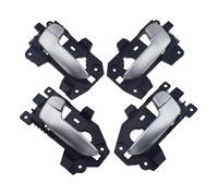 Eofooq Tirador Puerta Coche Manija Puerta Interior Trasera Izquierda Derecha Palanca Cromada Para Kia Carens Rondo 2013-2016 82610A4110 82620A4110 83610A4110 manijas puertas automóviles(4pcs a kit)