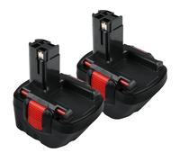 EOHJAR 2 baterías de repuesto para Bosch BAT043 BAT045 BAT120 BAT139 2607335542 2607335526 2607335526 2607335676 2607335274 2607335709 Apto para GSR 40-42 12VE-2 PSR 12 GSB 22612 15614 1661 22614