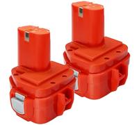 EOHJAR Batería de repuesto para Makita 12 V 3,6 Ah NI-MH batería de repuesto para Makita 12 V PA12 1220 1222 1233 1234 1235 1235F