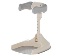 Eoixuqba 39x33.5x44-54cm Soporte Para Baby Shower acero inoxidable Soporte De Ducha Torre De Bañera Apoyo Para El Baby Shower Dispositivo De Baño Plegable Asiento Lavable Ayuda Para Bañera Niños