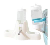 Eoixuqba Botella de Agua de Guinea - Alimentación para hámster y Cuencos de Agua - Botella de Agua con solución para Beber sin con Soporte para hámster, jerbos, Ratones, Degus Lemming Hamster