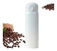 Eoixuqba Botella De Agua,Termo Metalico 500 Ml,Taza Degradado Antifugas Para Deportes Viajes Escuela Cafe Infantil - Perfecta para Beber Café Viajes