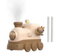 Eoixuqba Humidificadores para Dormitorio Infantil,Silencioso Difusor De Vapor Frío Con Diseño De Tren - Humidificador Pequeño De 300 Ml,para Oficina, Guardería, Casa, Hogar, Sala de Estar, Interior,