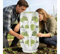 Eoixuqba Malla de Jardín - Protector Resistente al Viento para Hortalizas - Red de Protección contra Aves - para Cultivo en Tierra y Bancal de Fresas Arándanos Flores y Frutas