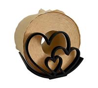 Eoixuqba Porta Rollos de Papel de Cocina,Almacenamiento Moderno En Forma De Corazón - Soporte para Rollos de Papel de Encimera | para Casa de Campo Hogar Baño Inodoro Armario Bar Apartamento y