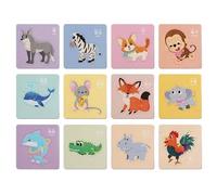 Eoixuqba Puzzle Anime para | Herramienta de Desarrollo de Pensamiento Temático Frutas - para Niños Viajes Negocios Hogar Infantil Exterior Escuela